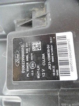 фото thumb №7, Лампа перед передняя левая ford transit custom рестайлинг - rezerwacja