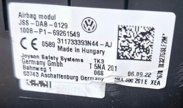 фото thumb №10, Vw volkswagen golf 8 кермо r-line 5h0419089fe + подушка безпеки 5na880201e