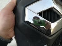 фото thumb №3, Renault twingo iii 3 решітка радіатора решітка хром оригінал