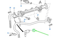 фото thumb №8, З'єднувач трубка паливної ford ka mk1 коліно 1072003 nowe оригінальні 98m
