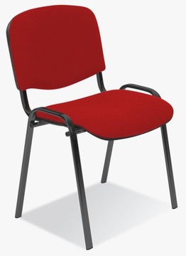 Кресла для медицинских клиник. ISO BL EF076 КРАСНЫЙ