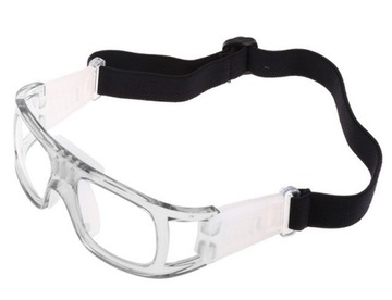 Okulary Sportowe KOREKCYJNE SZARE MINUSY -6