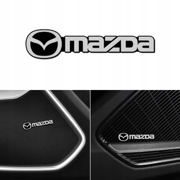 4 шт. 3D-наклейка на автомобиль MAZDA