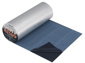 BUTAPE Taśma Butylowa Dekarska 300mm x10mb ALUMINIUM Izoluje Okna i Dach