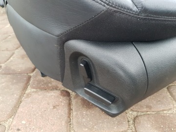 фото thumb №7, Mercedes w211 sedan комплект сиденья кожаные чёрная кожа