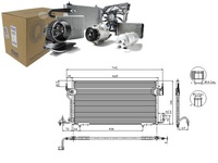 фото thumb №1, Nis94218 радиатор кондиционера citroen berlingo