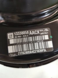 фото thumb №7, Підсилювач гальм гальмівні opel astra j iv eur 13338058