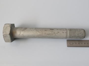 ŚRUBA HV M36 x 235 10.9 Z NAKRĘTKĄ I PODKŁADKAMI