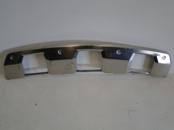 фото thumb №8, Mercedes ml w164 164 рестайлинг накладка планка хром na бампер переднее