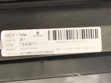 фото thumb №9, Капот подушка пасажира amg mercedes-benz cls c257 a2136800005 a2138600202