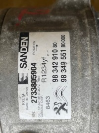 Opel peugeot citroen 1.5 e-hdi компресор кондиціонера 9834291080 в Україні, фото thumb