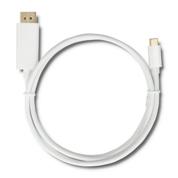 Qoltec Альтернативный режим USB 3.1 тип C штекер - Displayport штекер 5K, 1м