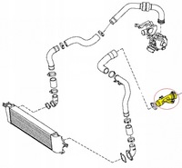 фото thumb №3, Шланг труба шланг turbo інтеркулер nissan qashqai 1.5 dci