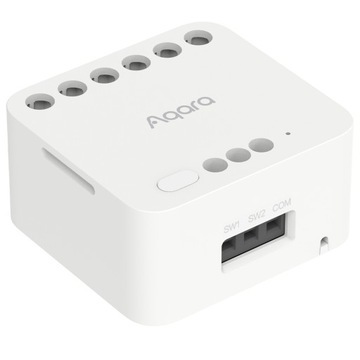 УМНОЕ ИНТЕЛЛЕКТУАЛЬНОЕ РЕЛЕ AQARA ДЛЯ ВОРОТ, РОЛЬСТАВНИ, ВЫКЛЮЧАТЕЛЕЙ ZIGBEE MATTER