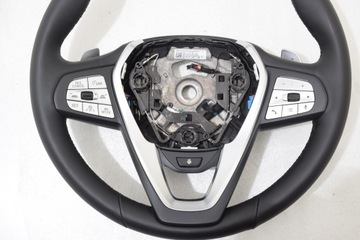 фото thumb №8, Bmw x3 g01 lci спортивна кермо шкіра з підігрівом wibracje пелюстки оригінал