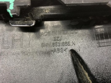 фото thumb №12, Vw tiguan 5nn allspace решітка заглушка бампера лівий перед 5nn853665n