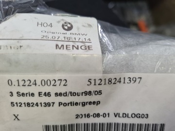 фото thumb №10, Дуга держатель ручка грунтованный перед левый bmw e46