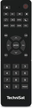 DAB+ FM Интернет-радио CD-плеер USB MP3 Bluetooth TechniSat 371 IR