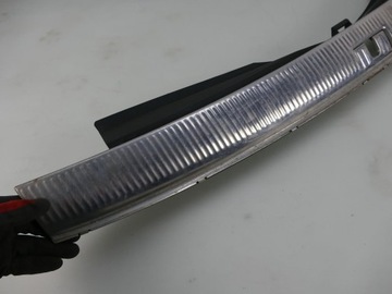 фото thumb №2, Audi q7 4l защита порога ремня замка зад планка хром