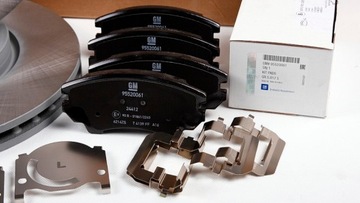 ПЕРЕДНИЕ ДИСКИ, КОЛОДКИ OPEL INSIGNIA 321mm OE GM SET