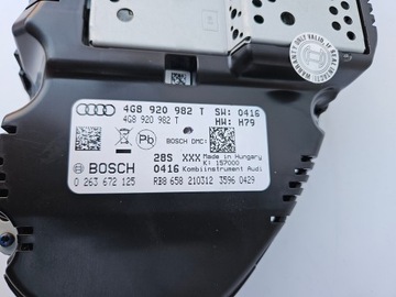 фото thumb №5, Спідометр  прилади audi a6 c7 usa бензин 3.0 tfsi 3.0t