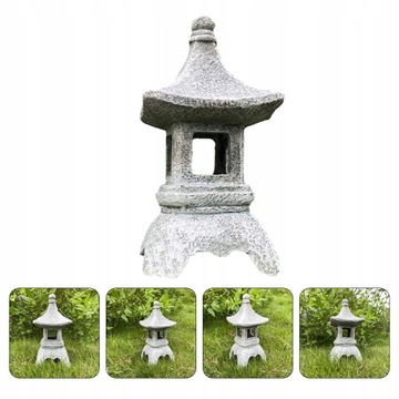 1pc Mikro krajobraz figurka Pagoda statua małe