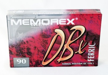 MEMOREX *DBx Ferric * C-90* НОВЫЙ, ФОЛЬГОВЫЙ, СОСТОЯНИЕ НОСА, Единственный в своем роде, САМЫЙ ДЕШЕВЫЙ