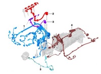 фото thumb №11, Bmw 5 g60 g61 520dx 523dx b47p b47d20b жгут электропроводка двигателя awd xdrive