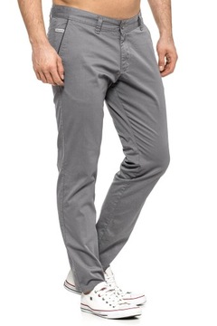 SPODNIE MĘSKIE CHINOSY VANKEL JEANS 105 -100cm/L32