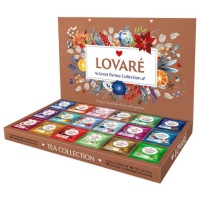 Набор чая, 90 пакетиков, 18 вкусов, Lovare, коллекция W 26