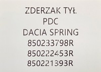 фото thumb №10, Новий оригінальний бампер задня dacia spring 2021- 850222453r 3x pdc