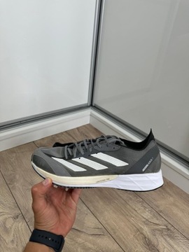 ADIDAS GV7071 ADIOS 7 BUTY BIEGANIE SZARE 43 1/3 27,5 CM