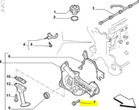 фото thumb №6, Болт, насос масла fiat idea оригинальный номер 46459435