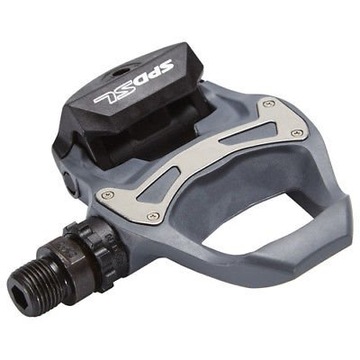ПЕДАЛИ SPD-SL SHIMANO PD-R550 + СЕРЫЕ ДОРОЖНЫЕ БЛОКИ