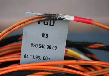 фото thumb №6, Mercedes w220 оптоволокно джгут 3 штекери довгий