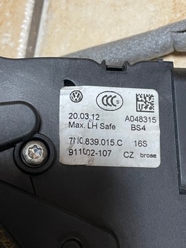 фото thumb №9, Vw sharan ii замок двері лівий зад 7n0839003a