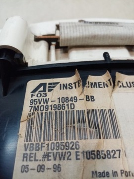 фото thumb №6, Спідометр  прилади galaxy 2.0 95vw10849bb