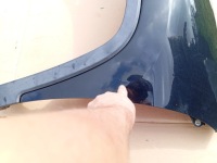 фото thumb №12, Jeep cherokee kl 14- usa крила перед передній лівий колір pxr чорний kpl