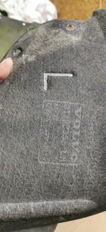 фото thumb №9, Volvo v90 ii подкрылок правый левый задняя