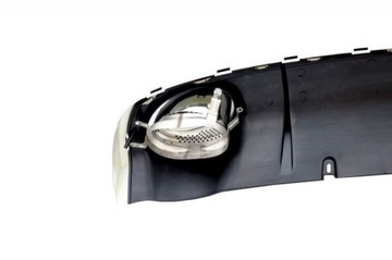 фото thumb №5, Диффузор rs6 вид do audi a6 c7 4g 2011-2014 з наконечниками