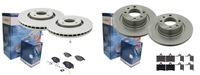фото thumb №1, Гальмівні диски гальмівні колодки bosch p+t citroen c5 i ii 283mm