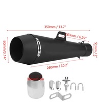 фото thumb №14, Универсальная труба выхлопная motocykla 51mm do cbr1000 r6