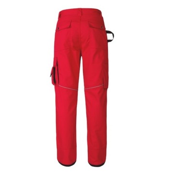SPODNIE ROBOCZE WURTH MODYF STARLINE PLUS RED 52