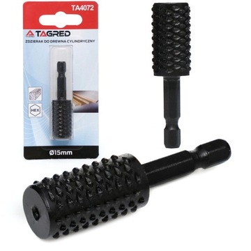 ЦИЛИНДРИЧЕСКИЙ РАШПИЛЬНИК ДЛЯ ДЕРЕВА 15MM