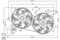 фото thumb №2, Nissens 85228 вентилятор, охолодження двигуна