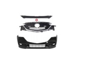 Купить Mazda cx-5 17-21 бампер + решётка радиатора решётка  решётка+ молдинг nad решетка новая, фото thumb