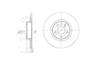 фото thumb №1, Delphi гальмівні диски гальмівні 2szt alfa romeo 147 156 1.