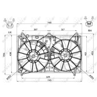 фото thumb №3, Вентилятор радіатора lexus gs ls 06-11 460 600h
