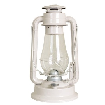 LAMPA NAFTOWA BEŻOWA WISZĄCA STOJĄCA szklana metalowa do ogrodu salonu