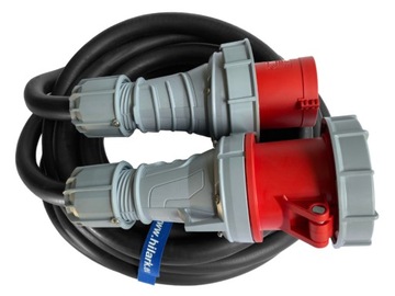 Резиновый силовой удлинитель 125А 5х25 2м H07RNF OnPD